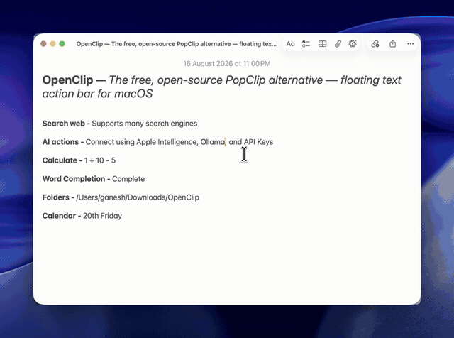이미지: GitHub ganeshmshetty/openclip README (AGPL-3.0)